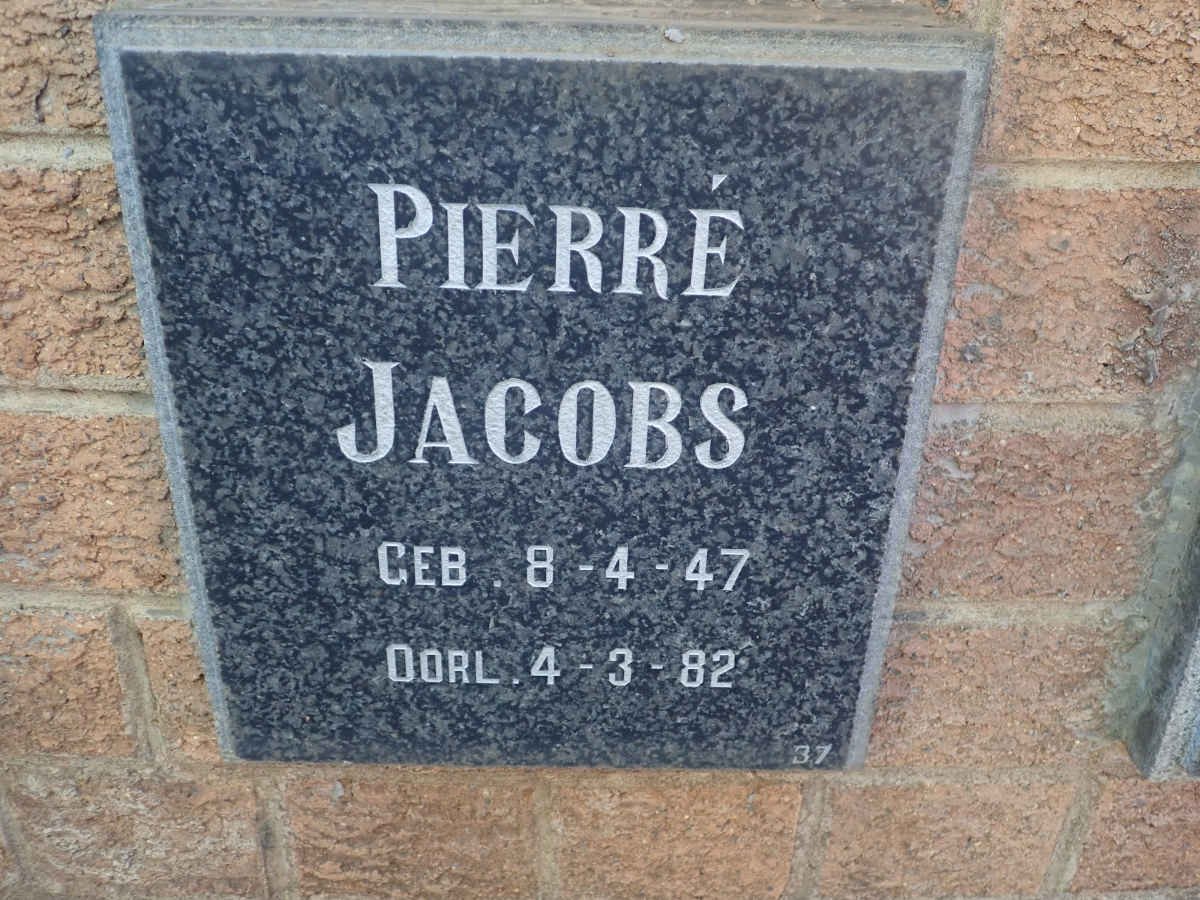 JACOBS Pierre 1947-1982