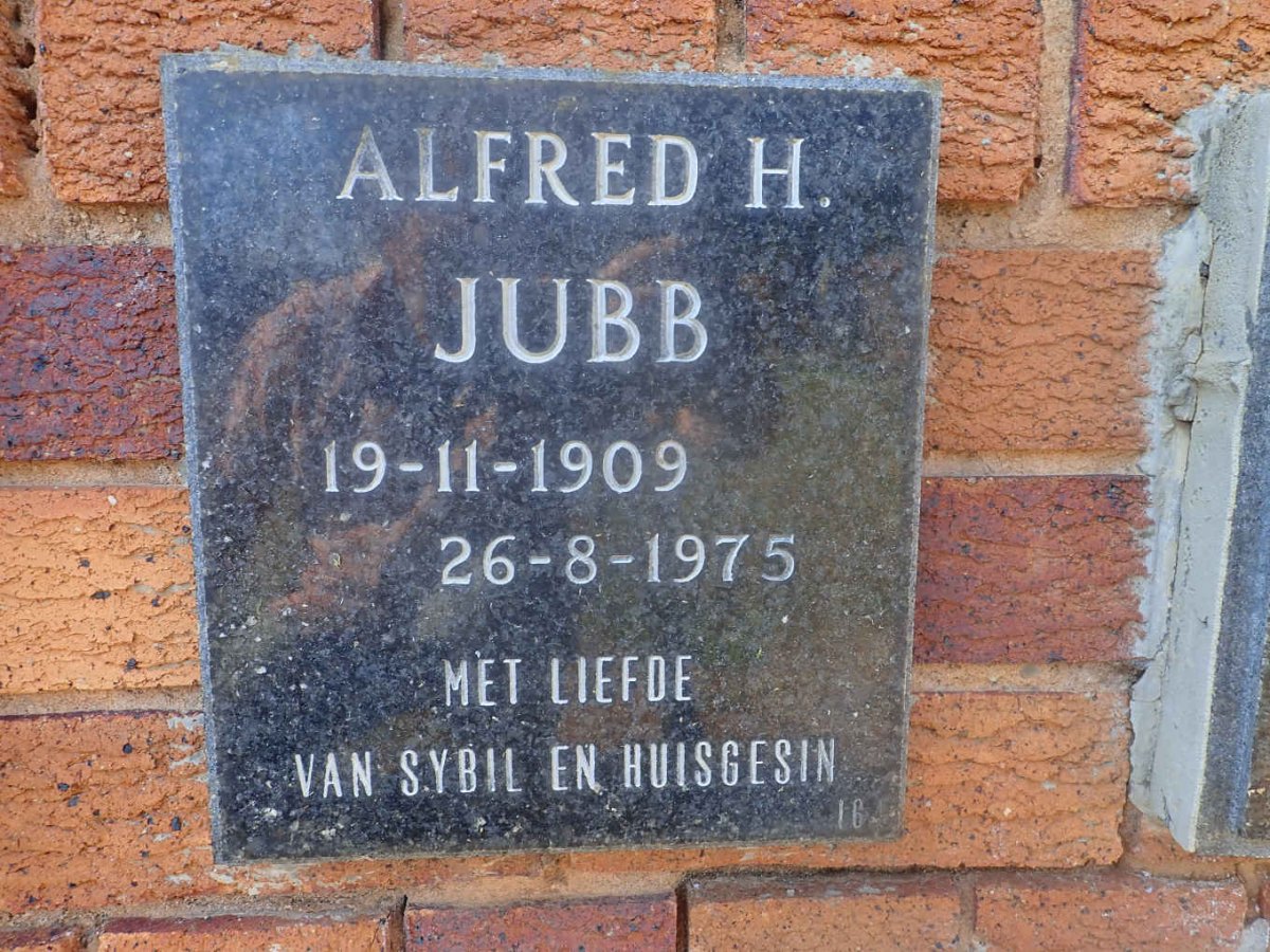 JUBB Alfred H. 1909-1975