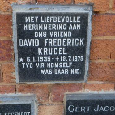 KRUGEL David Frederick 1935-1973