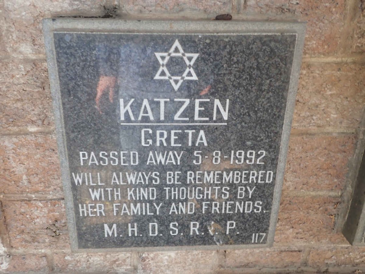 KATZEN Greta -1992
