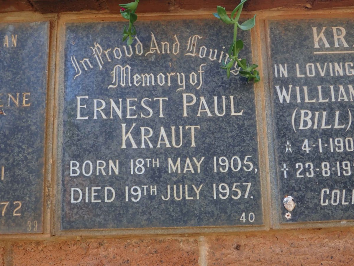 KRAUT Ernest Paul 1905-1957