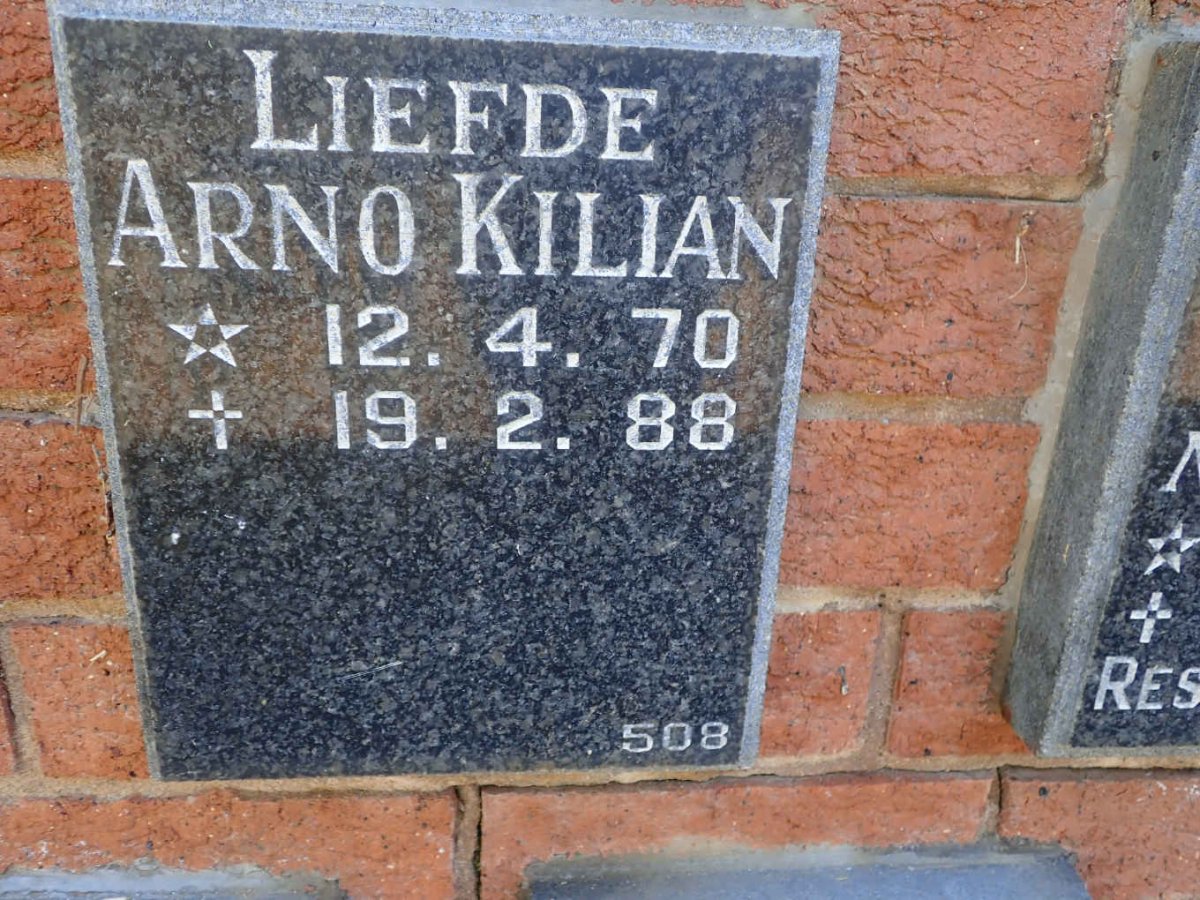 KILIAN Arno 1970-1988