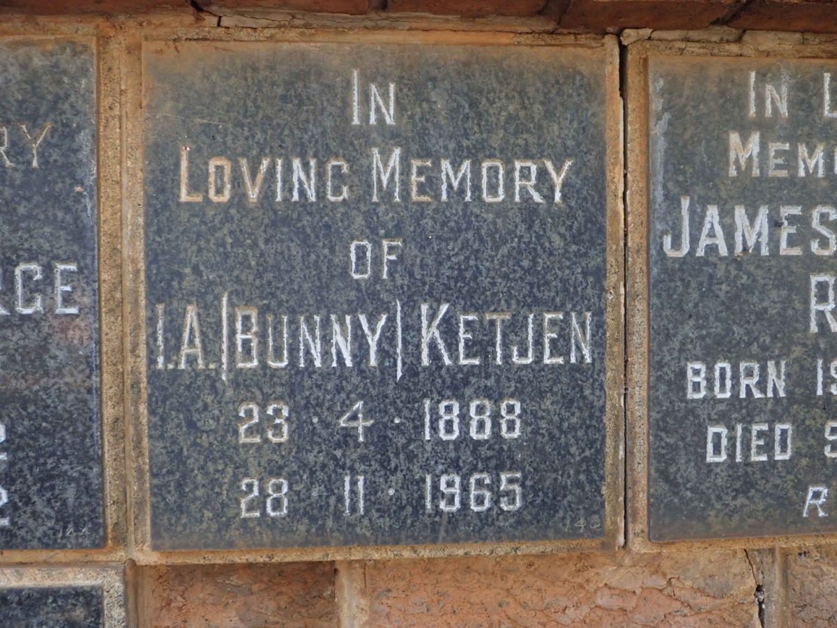 KETJEN I.A. 1888-1965