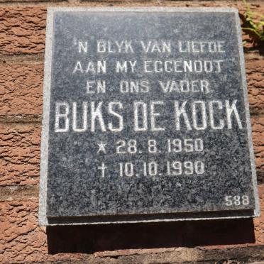 KOCK Buks, de 1950-1990