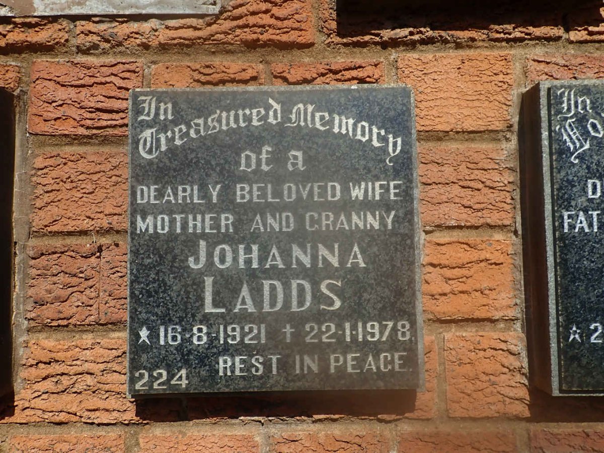 LADDS Johanna 1921-1978