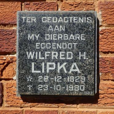 LIPKA  Wilfred H. 1929-1980
