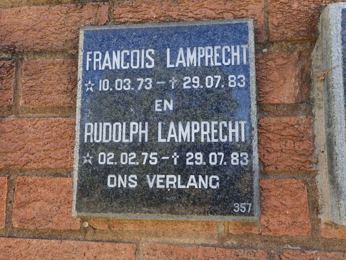 LAMPRECHT Francois 1973-1983 :: LAMPRECHT Rudolph 1975-1983