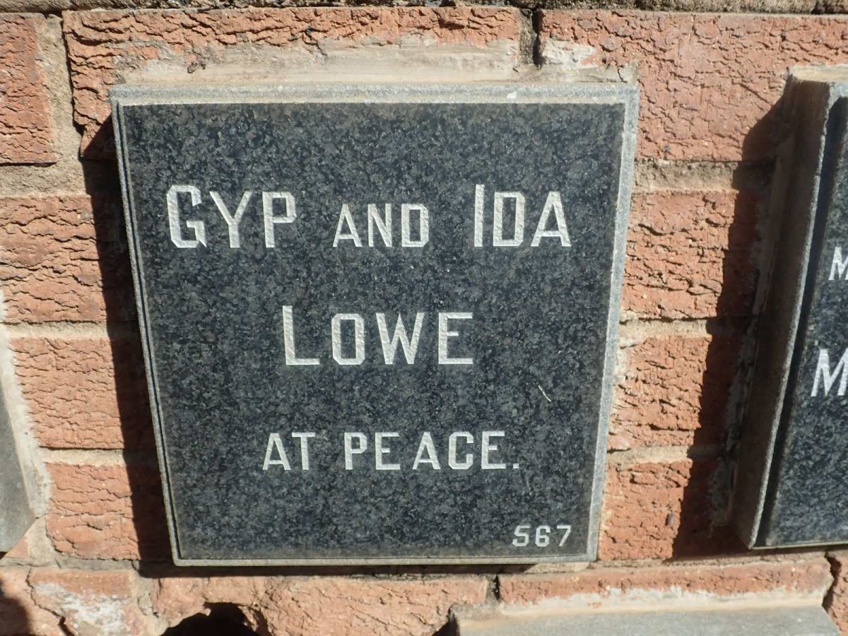 LOWE Gyp &amp; Ida
