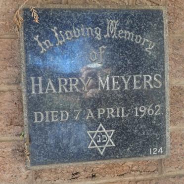 MEYERS Harry -1962