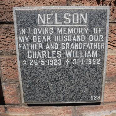 NELSON Charles William 1923-1992