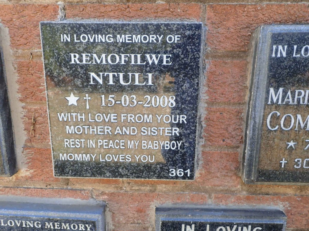 NTULI Remofilwe 2008-2008