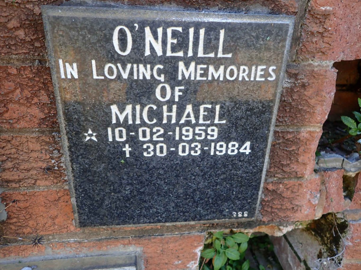 O'NEILL Michael 1959-1984
