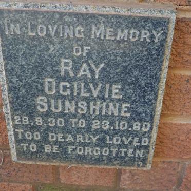 RAY Ogilvie Sunshine 1930-1960