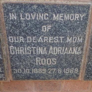 ROOS Christina Adriaana 1889-1968