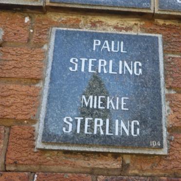 STERLING Paul &amp; Miekie