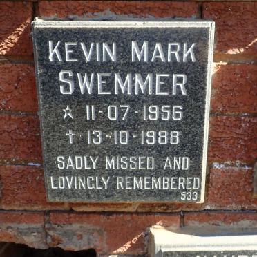 SWEMMER Kevin Mark 1956-1988