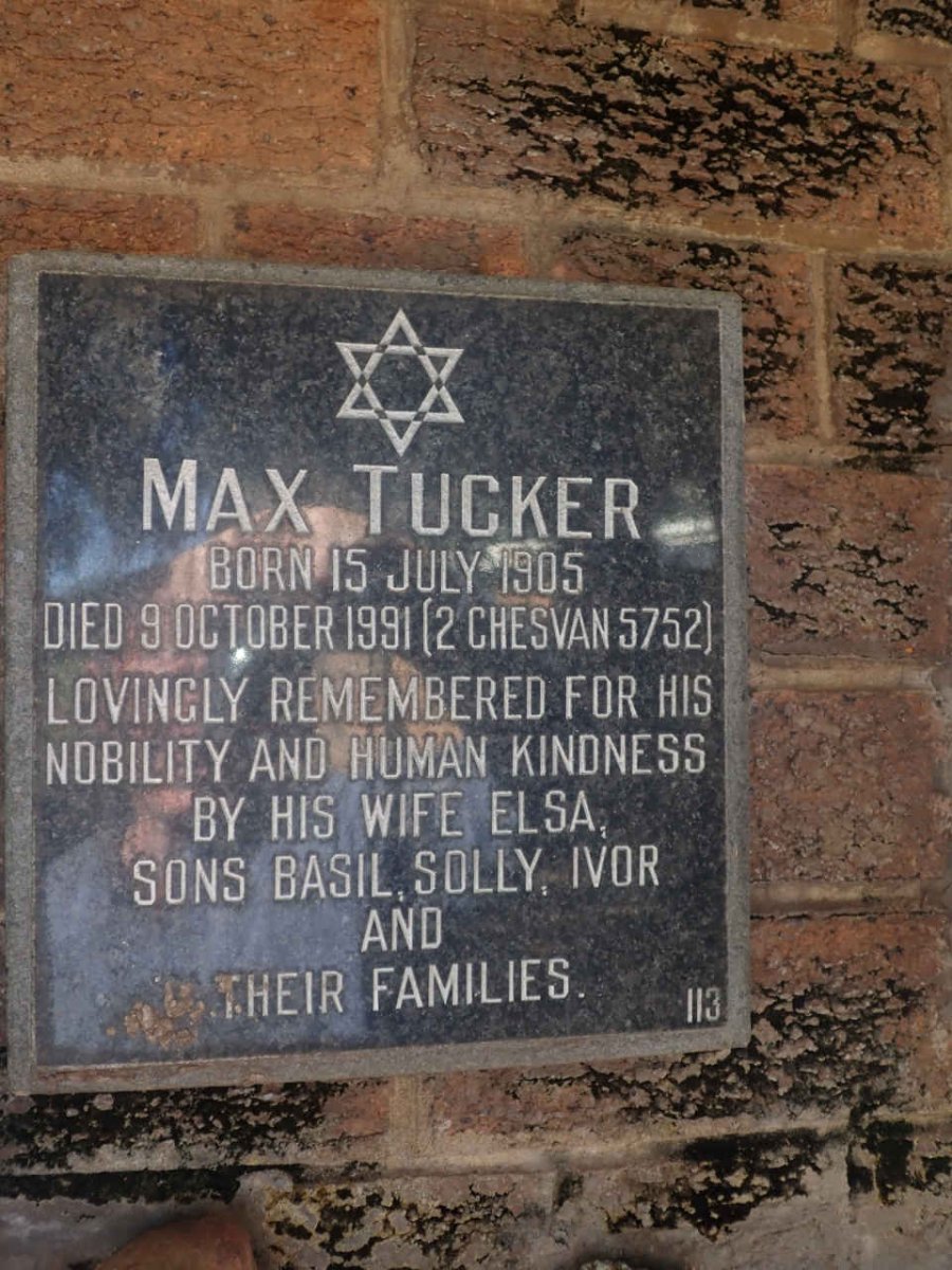 TUCKER Max 1905-1992