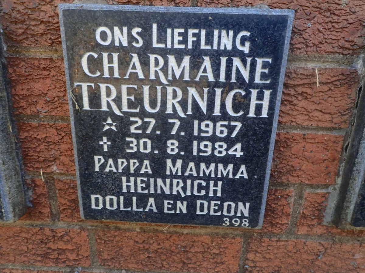 TREURNICH Charmaine 1967-1984