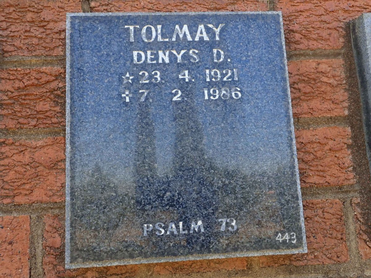 TOLMAY Denys D. 1921-1986