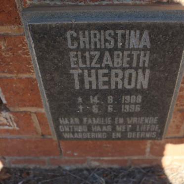 THERON Christina Elizabeth 1908-1996