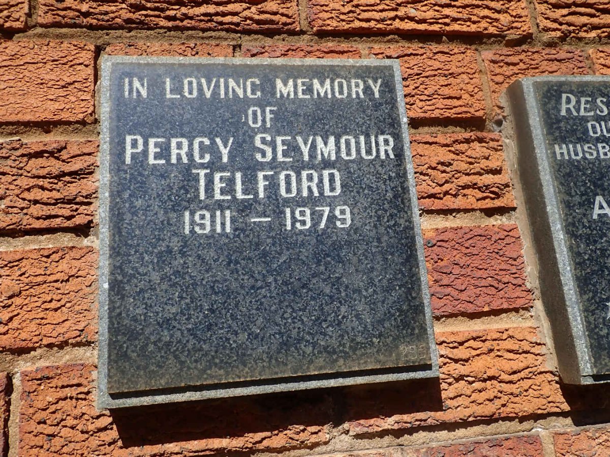 TELFORD Percy Seymour 1911-1979