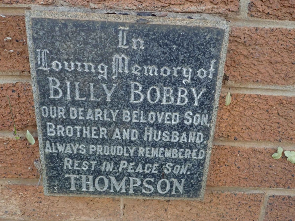 THOMPSON Billy Bobby