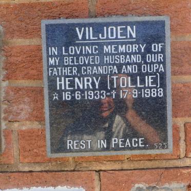VILJOEN Henry 1933-1988
