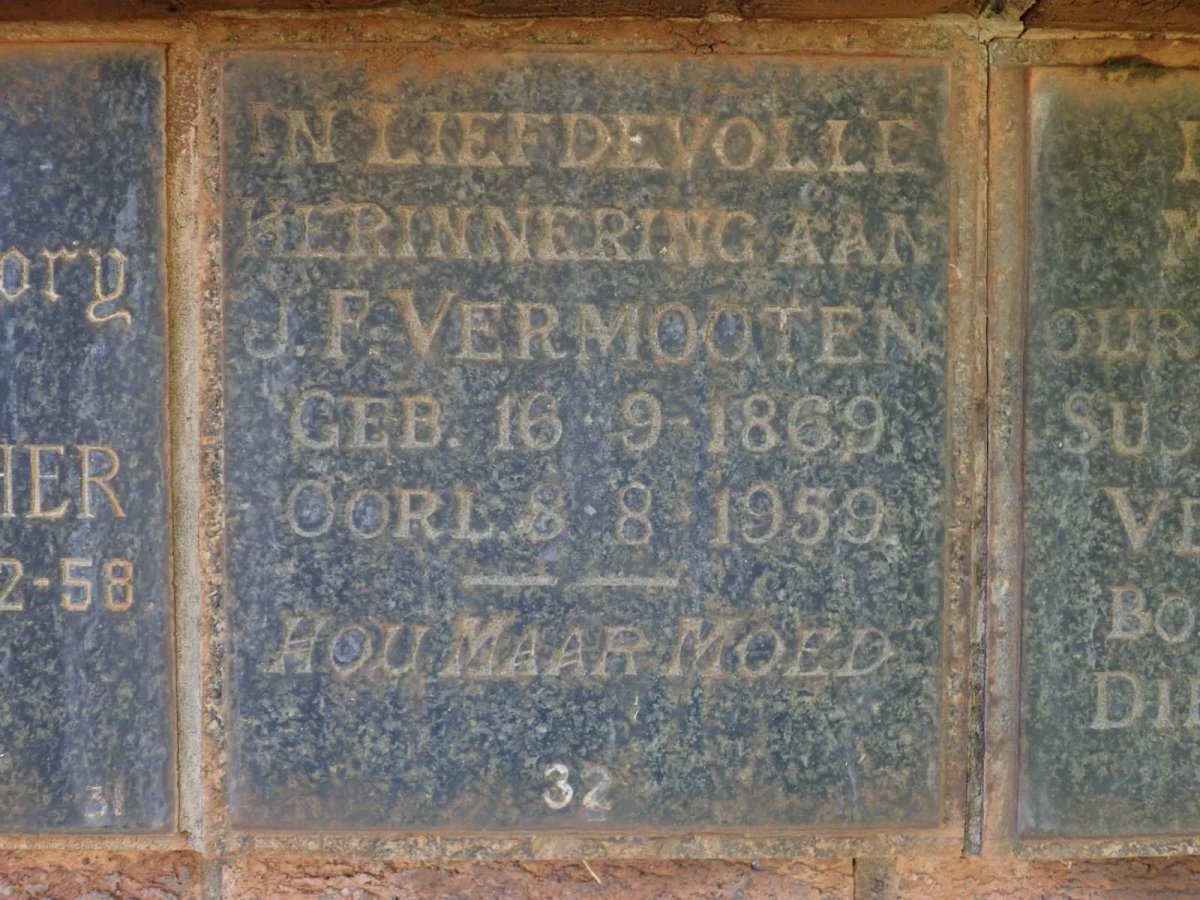 VERMOOTEN J.F. 1869-1959