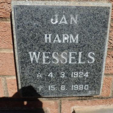 WESSELS Jan Harm 1924-1990