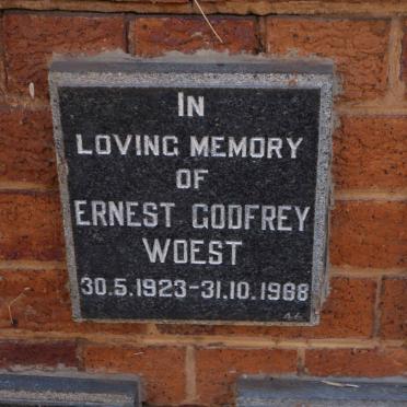 WOEST Ernest Godfrey 1923-1968