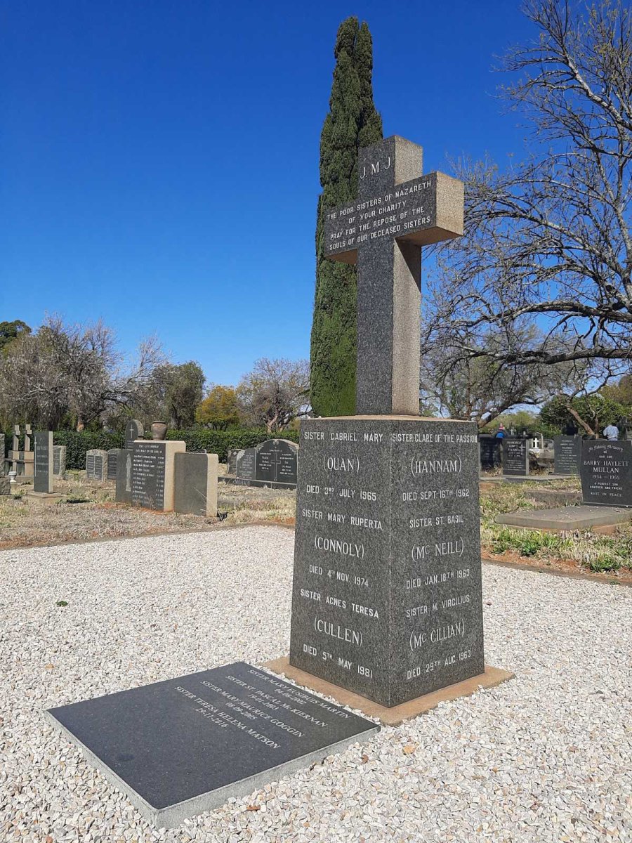 1. Memorial for the Poor Sisters of Nazareth of Your Charity