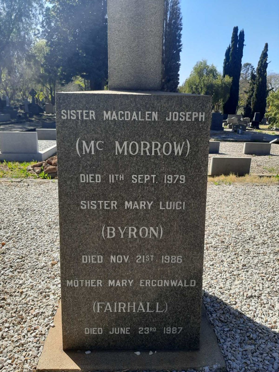 McMORROW Magdalen Joseph -1979