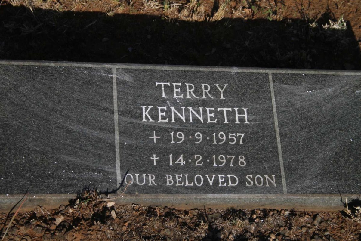 ? Terry Kenneth 1957-1978