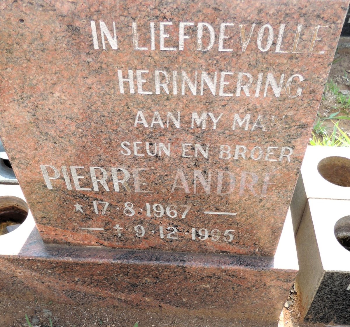 ? Pierre Andre 1967-1995