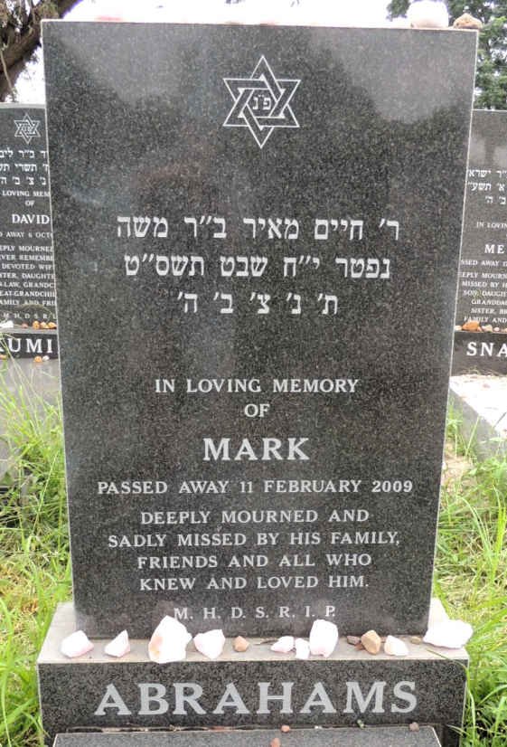 ABRAHAMS Mark -2009