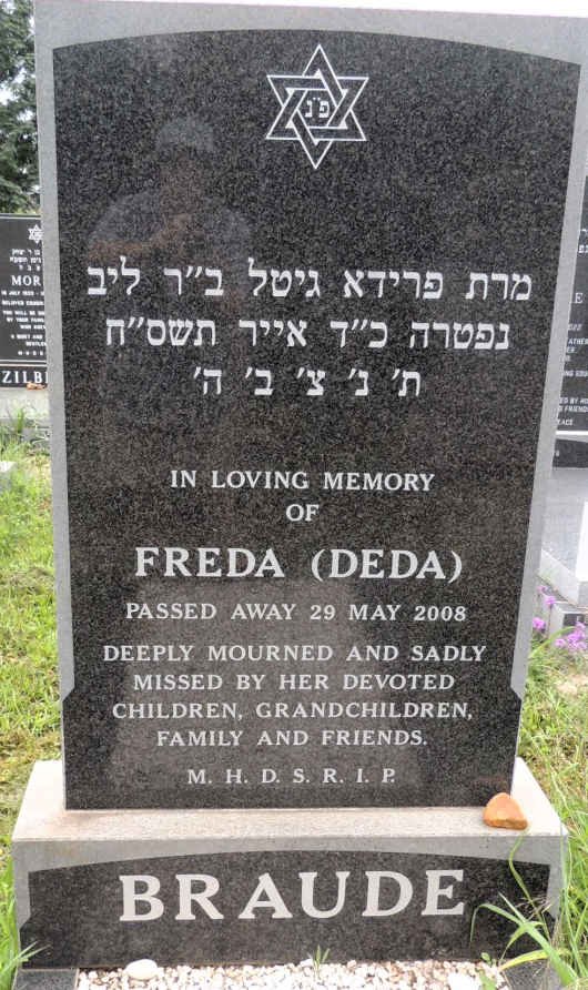 BRAUDE Freda -2008