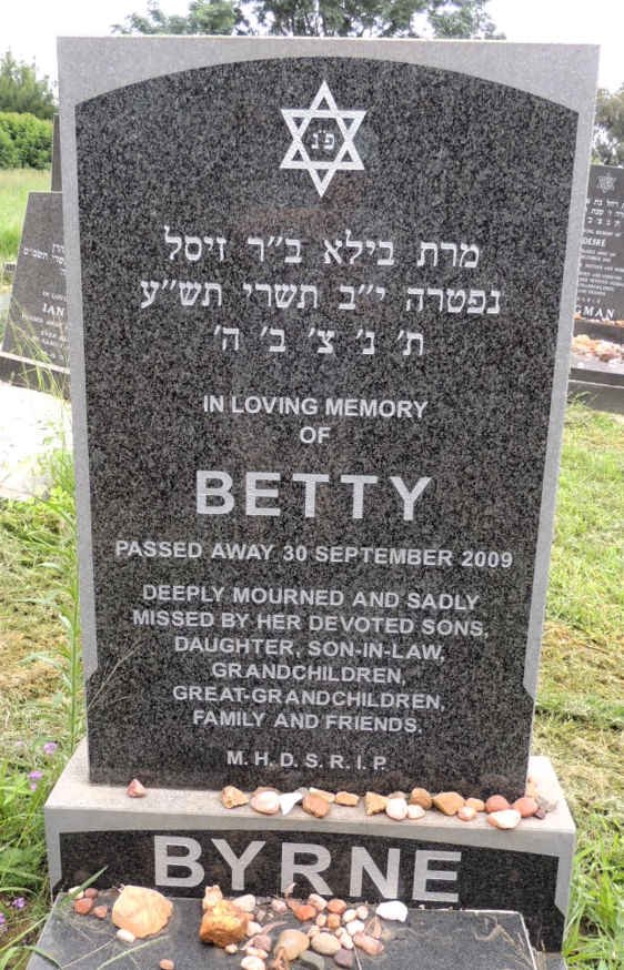 BYRNE Betty -2009