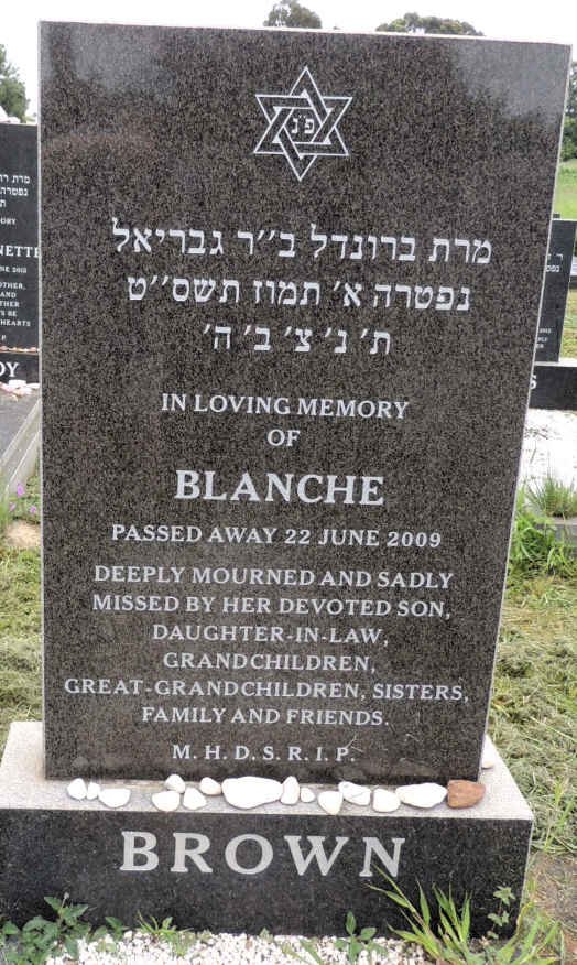 BROWN Blanche -2009