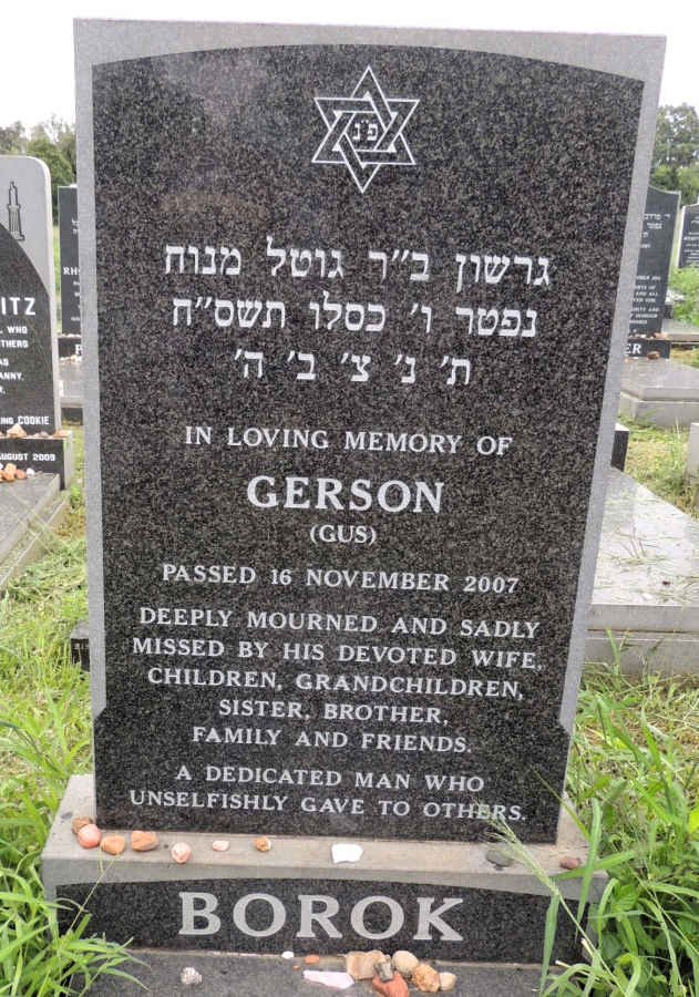 BOROK Gerson -2007