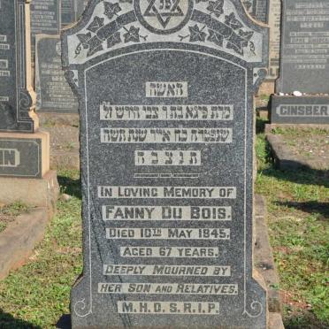 BOIS Fanny, du -1945