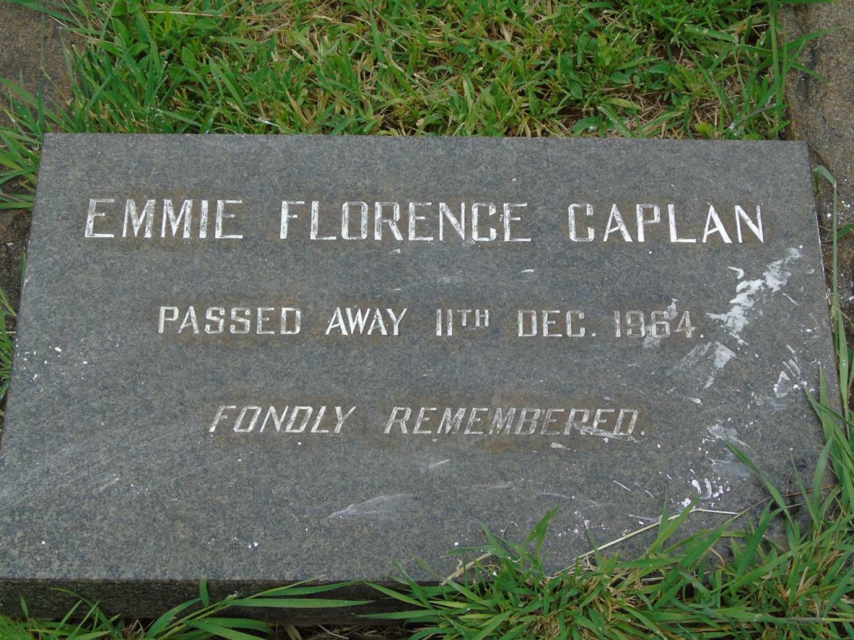 CAPLAN Emmie Florence -1964
