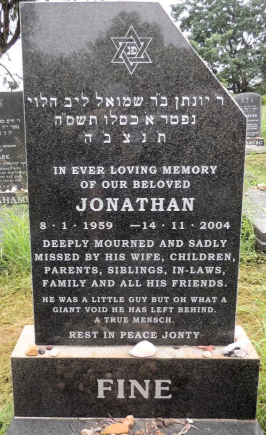 FINE Jonathan 1959-2004