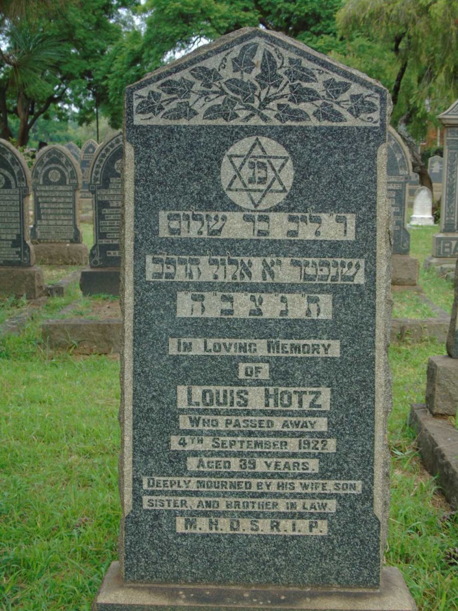 HOTZ Louis -1922