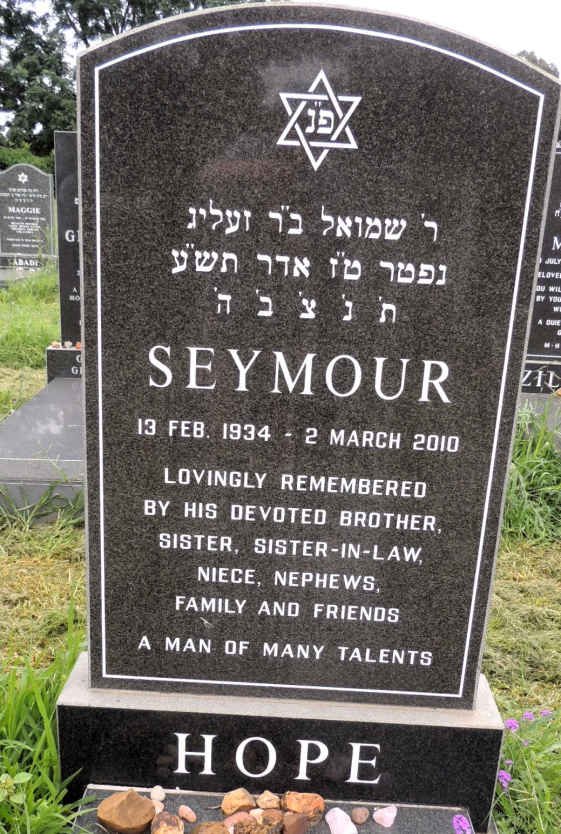 HOPE Seymour 1934-2010