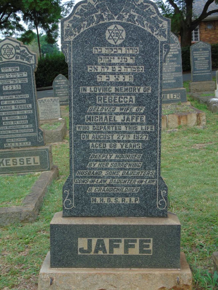 JAFFE Rebecca -1927
