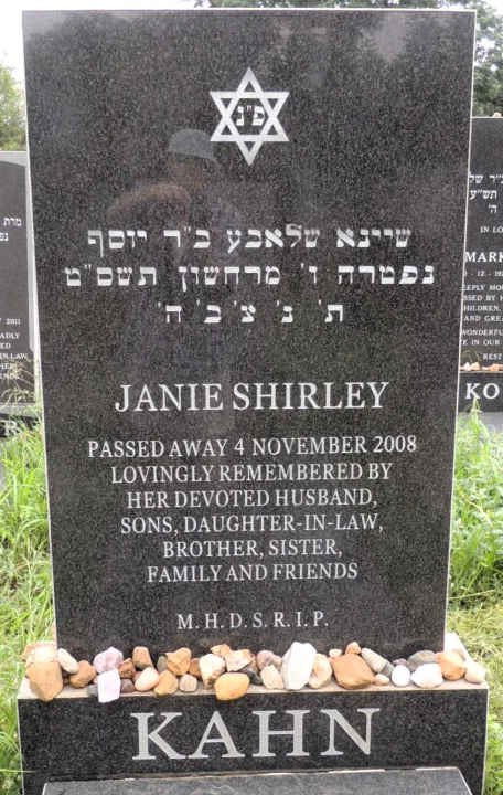 KAHN Janie Shirley -2008