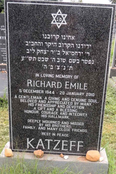 KATZEFF Richard Emile 1944-2010