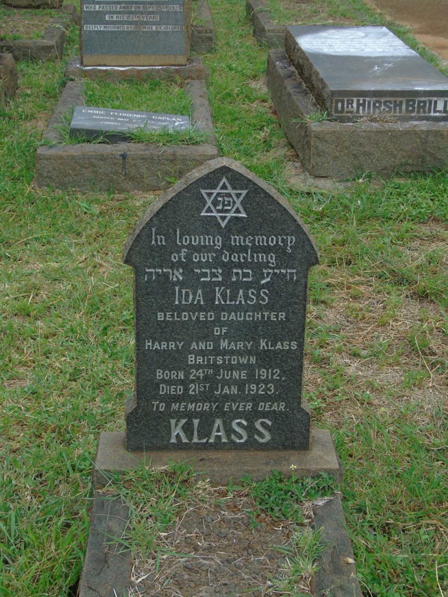 KLASS Ida 1912-1923