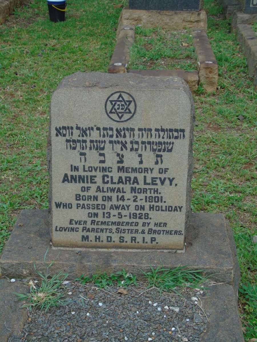 LEVY Annie Clara 1901-1928