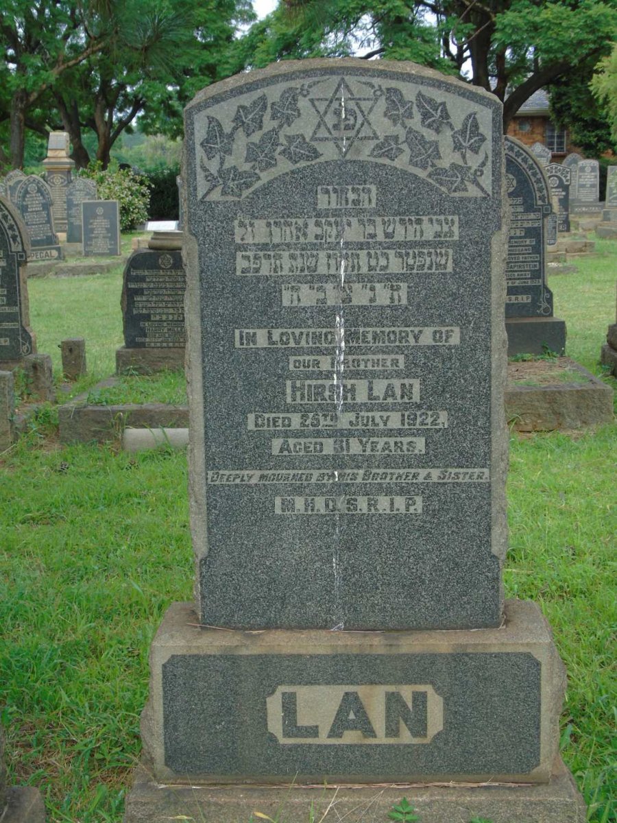 LAN Hirsch -1922
